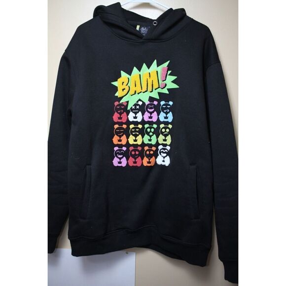 Bleeker & Mercer Graphic Black Hoodie - Men's XL - Picture 1 of 5